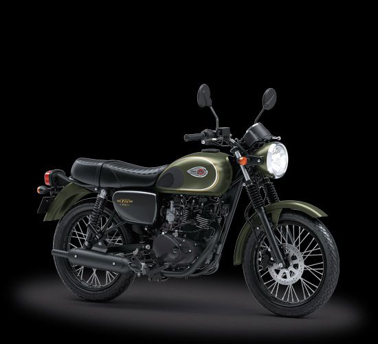 Warna Kawasaki W175 Hijau