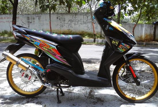 1001 Modifikasi Motor Beat 2019 Paling Keren dan Sederhana