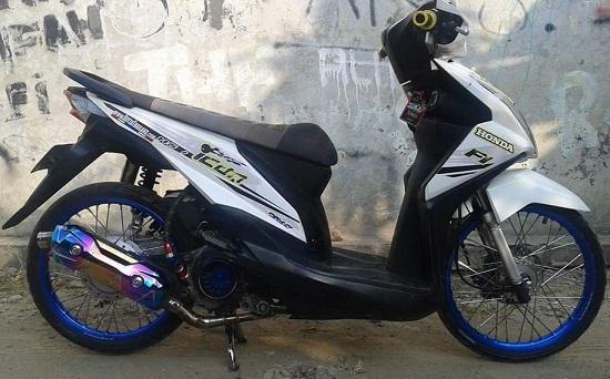 1001 Modifikasi Motor Beat 2019 Paling Keren dan Sederhana