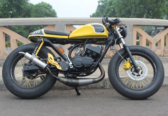 25 Modifikasi  Motor  Terbaik  Cafe  Racer  Japstyle 