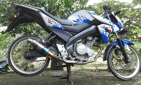 2019 Modifikasi  Motor Vixion  Terbaru Simple Minimalis  