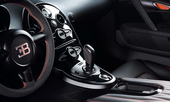 Interior Bugatti Veyron Grand Sport Vitesse