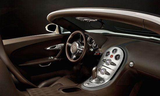 Interior Bugatti Veyron Grand Sport