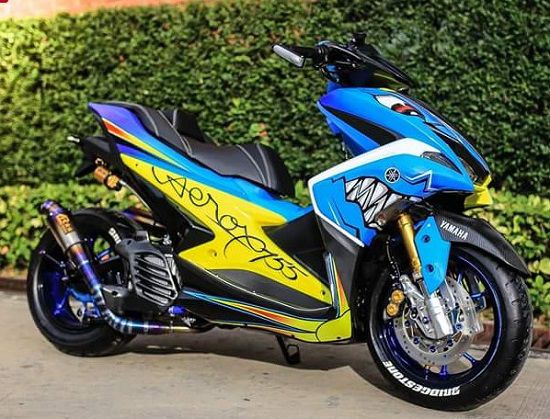 Modifikasi Aerox 155 Terbaru 2022 Simple Minimalis 