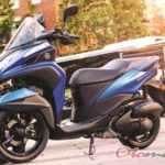 satunya motor tiga roda Jepang yang di pasarkan di Indonesia Harga Yamaha Tricity 155 2019, Spesifikasi  Gambar