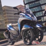 satunya motor tiga roda Jepang yang di pasarkan di Indonesia Harga Yamaha Tricity 155 2019, Spesifikasi  Gambar