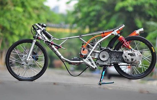 2021 Modifikasi Motor  Drag  Paling Keren  di Indonesia 