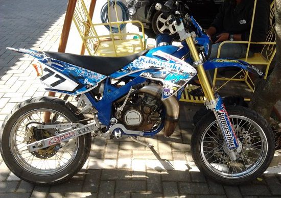  Motor  Cross Modifikasi  Kawasaki impremedia net