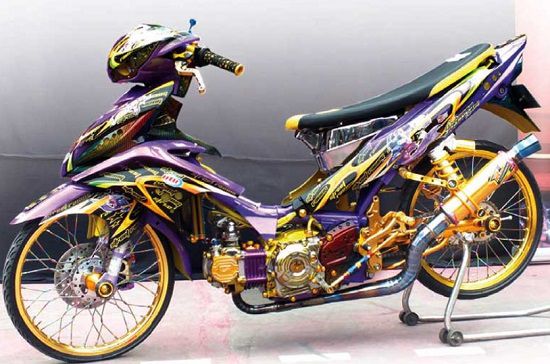 Modifikasi Jupiter Z 2019, Bergaya Road Race dan Jari-Jari Modifikasi Jupiter Z 2019, Bergaya Road Race dan Jari-Jari