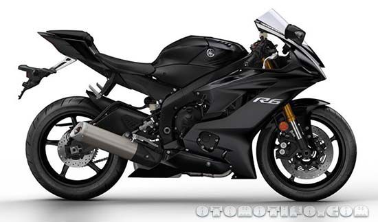 Warna Yamaha R6 Hitam