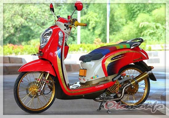  Cara  Membuat Motor Drag Scoopy  impremedia net