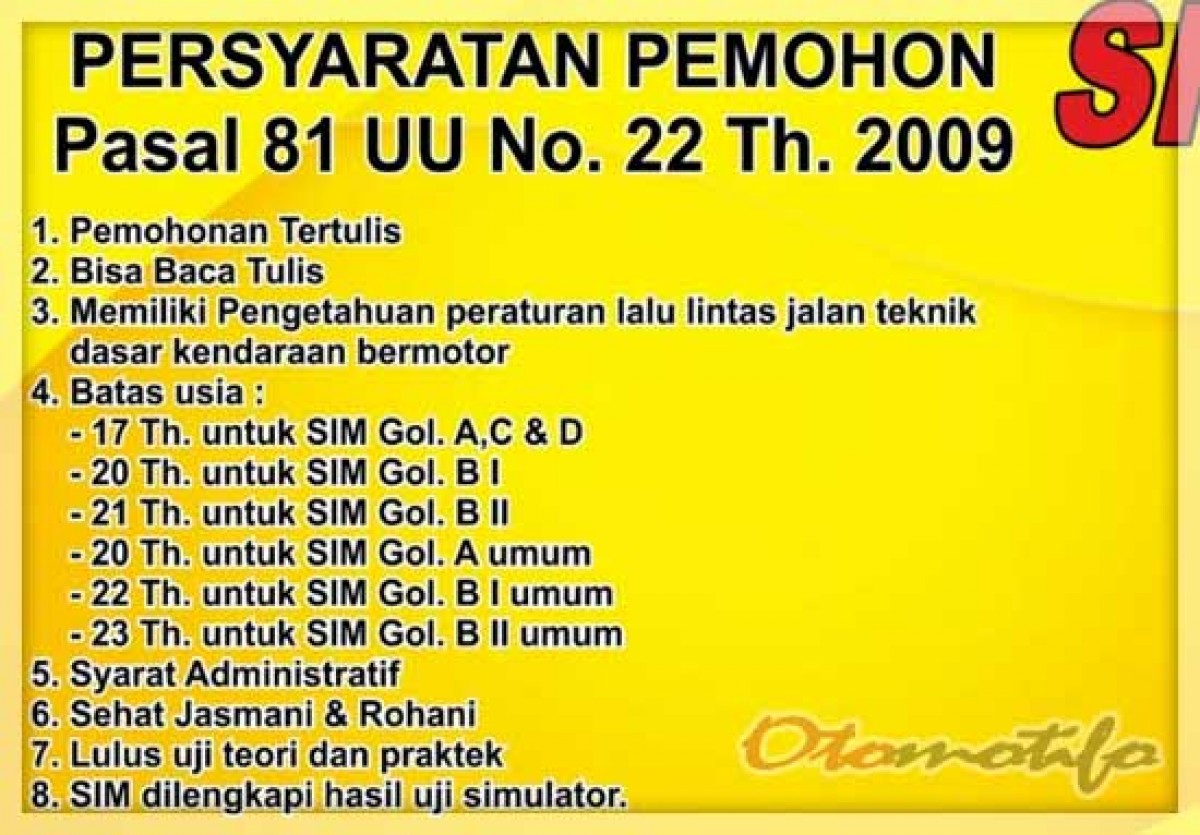 20 Cara Membuat Sim C 2021 Tanpa Nembak Dan Biayanya Otomotifo