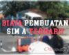 Biaya Pembuatan SIM A