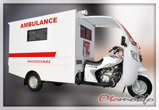 Harga Motor Roda Tiga Nozomi Karoseri