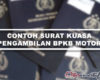 Contoh Surat Kuasa Pengambilan BPKB Motor