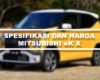 Spesifikasi dan Harga Mitsubishi eK X