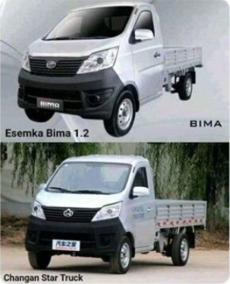 Perbedaan Changan Star Truck dan Esemka Bima