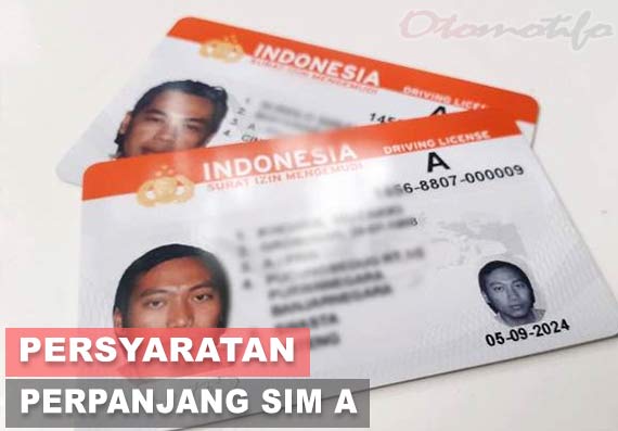 Persyaratan Perpanjang SIM A