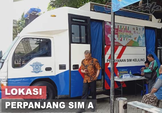 Tempat Perpanjang SIM A