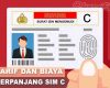 Tarif Perpanjang SIM C