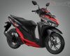 Warna Motor Vario 150 Sporty Black Red