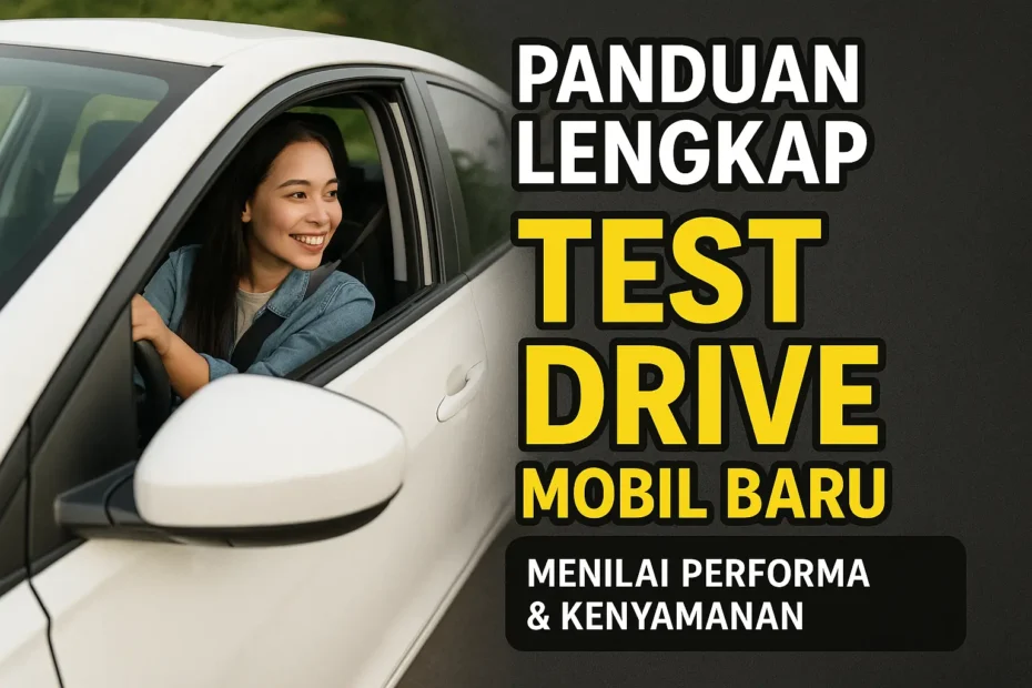 Panduan Lengkap Test Drive Mobil Baru