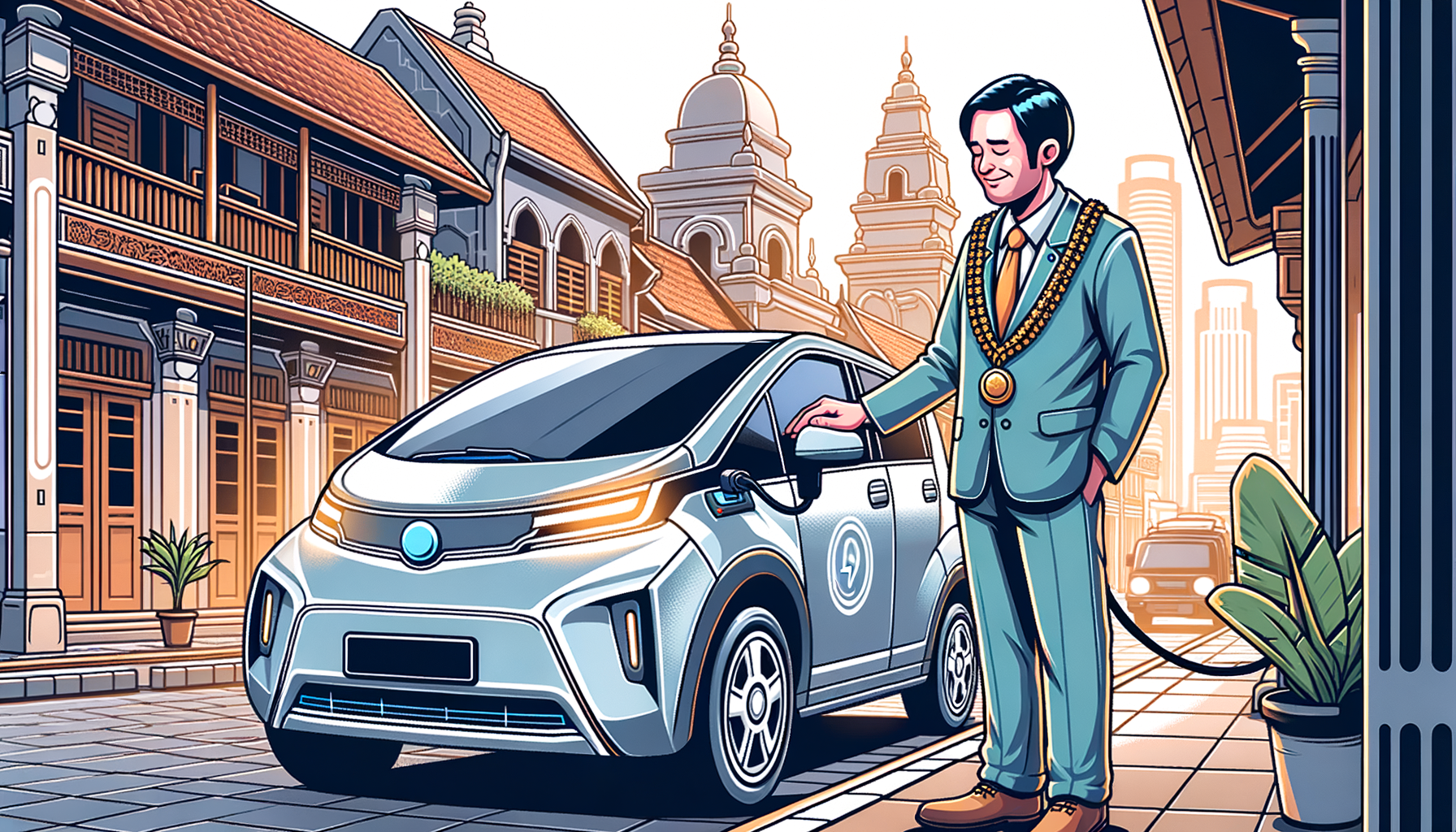 Dukungan Bupati Kudus terhadap kendaraan dinas listrik terbaru