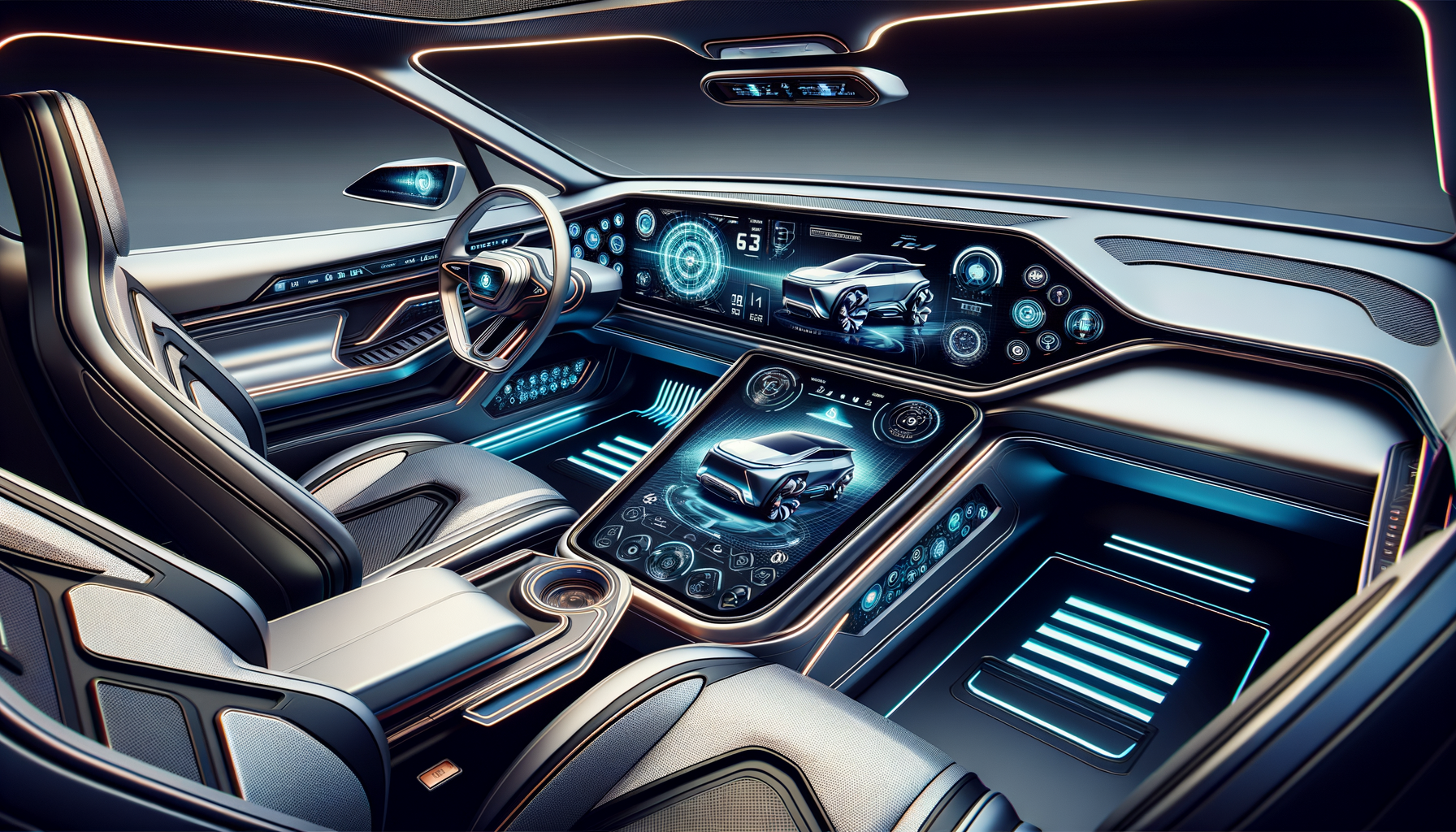 Interior Canggih SUV Listrik Hyundai Elexio