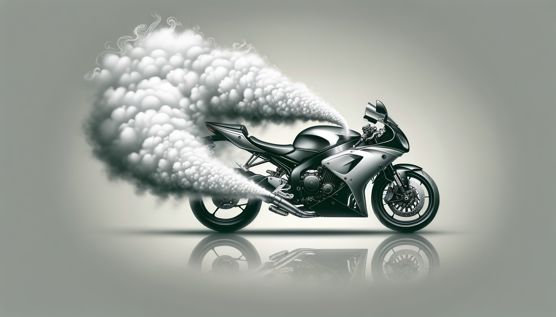 Asap Putih Motor Baru Terungkap