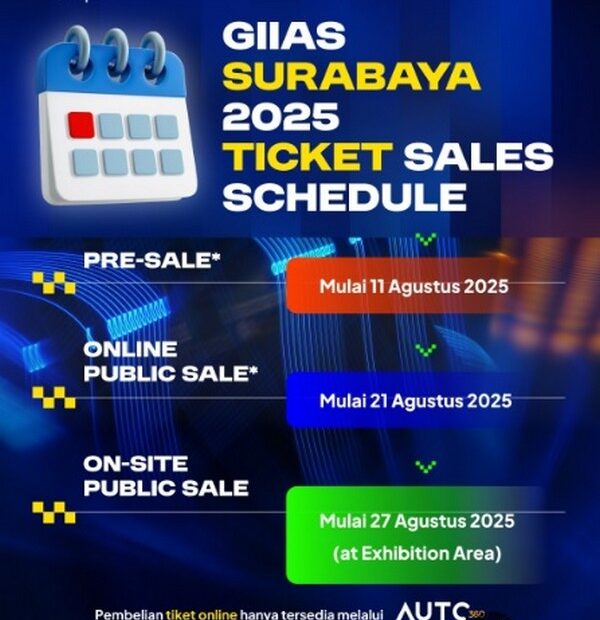 Tiket GIIAS Surabaya 2025: Harga, Lokasi, dan Cara Beli Online