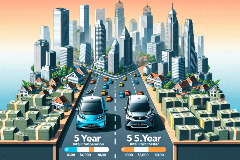 Perbandingan Total Biaya 5 Tahun: EV dan Mobil Bensin di Jakarta