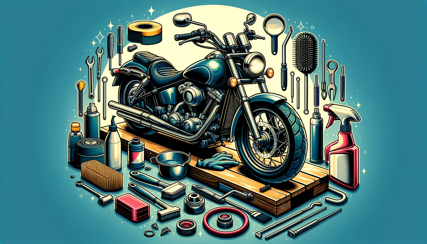 Tips dan rahasia merawat cat motor agar tetap mengkilap dan awet setiap hari