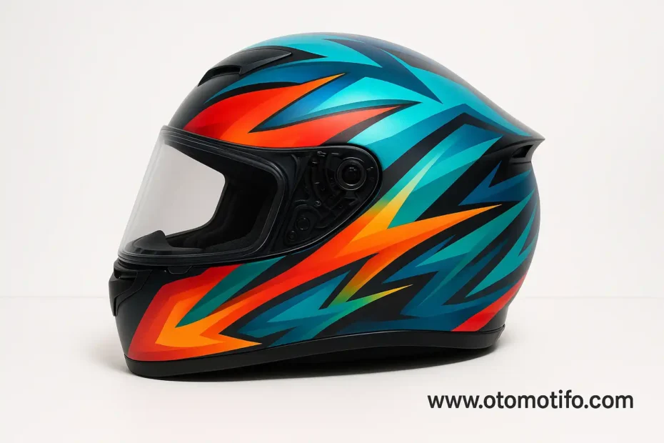 Modifikasi Helm Full Face Airbrush: Desain Custom Keren