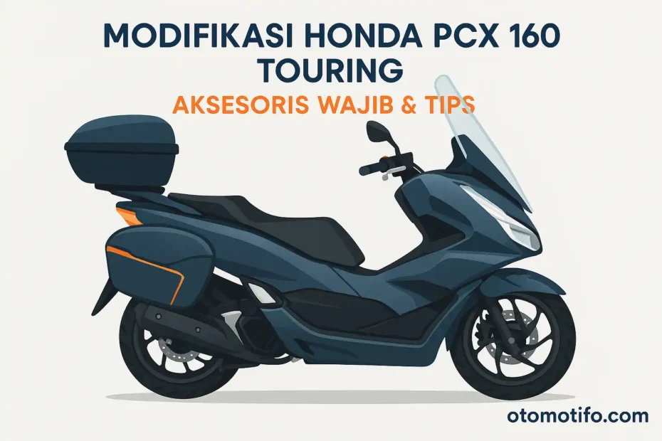 Modifikasi Honda PCX 160 Touring: Aksesoris Wajib & Tips