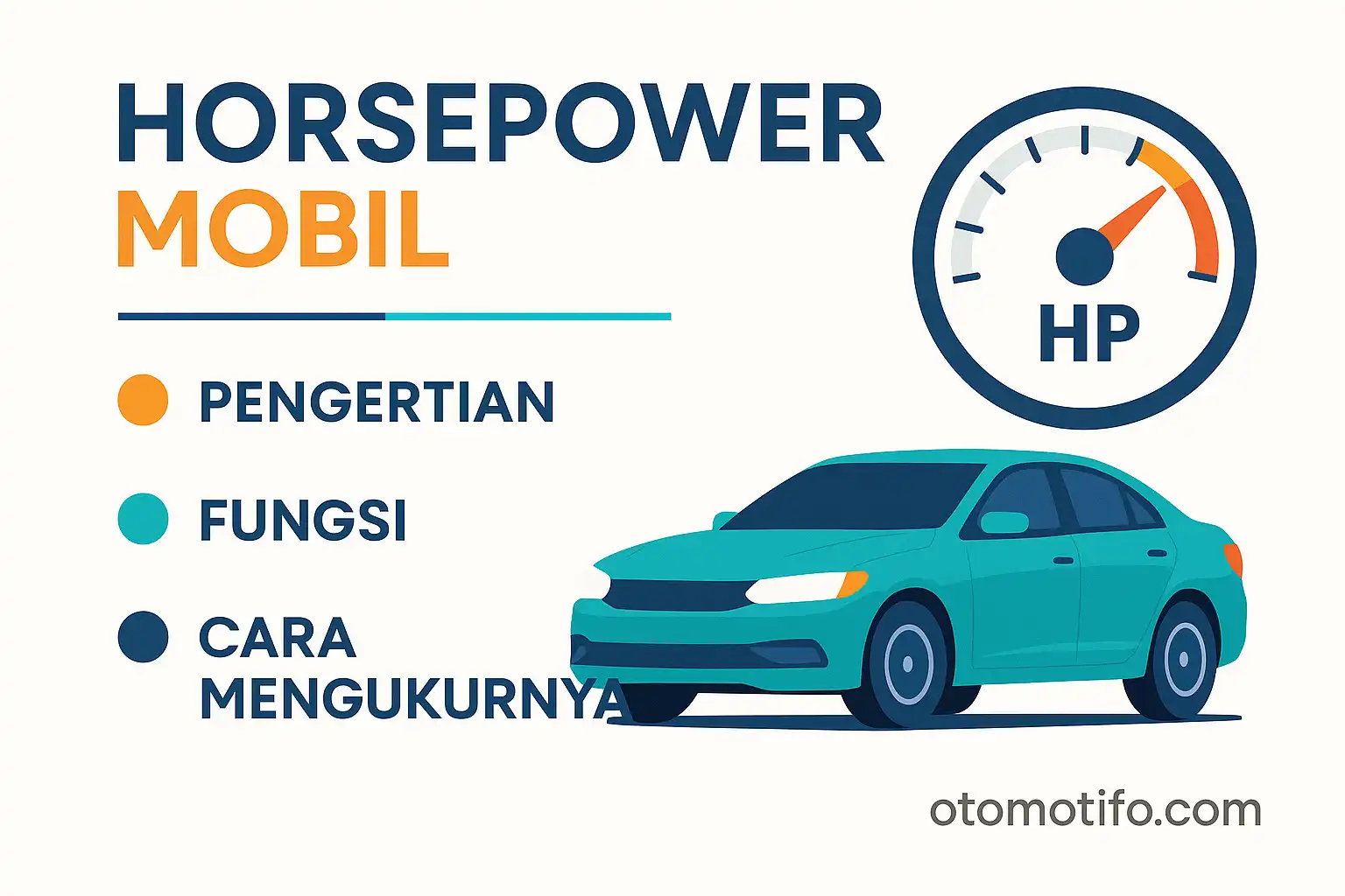 Ilustrasi horsepower mobil, pengertian, fungsi, dan cara mengukurnya