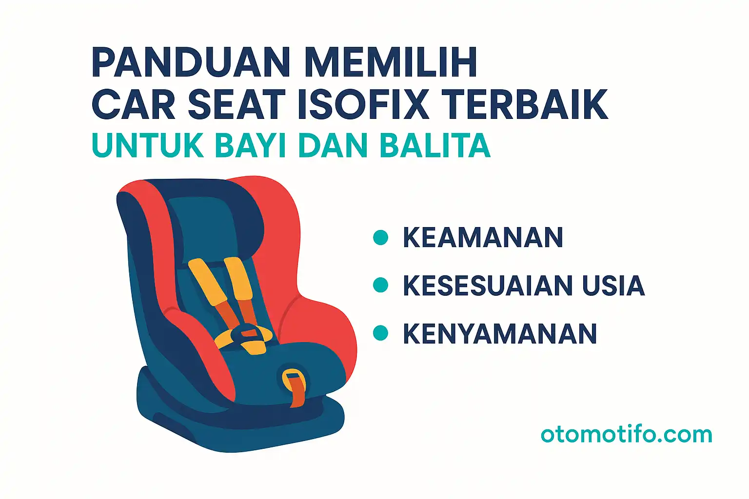 Panduan Memilih Car Seat ISOFIX Terbaik untuk Bayi dan Balita