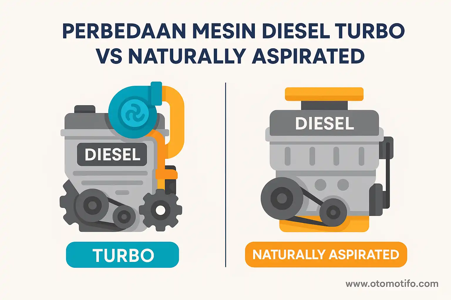 Perbedaan Mesin Diesel Turbo vs Naturally Aspirated - Otomotifo
