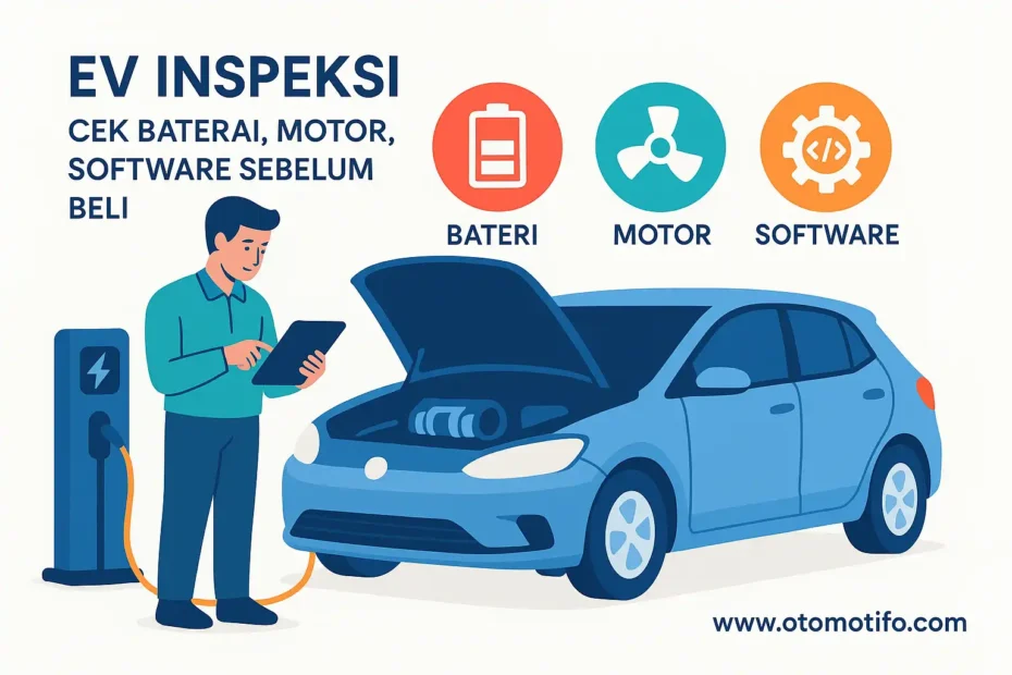 Inspeksi Mobil EV: Cek Baterai, Motor, Software Sebelum Beli