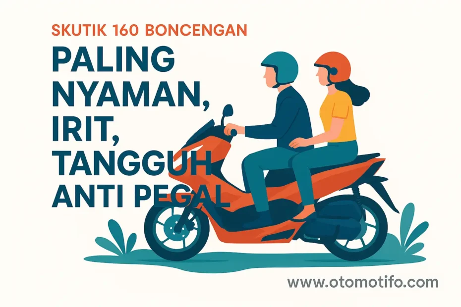 Skutik 160 Boncengan: Paling Nyaman, Irit, Tangguh, Anti Pegal