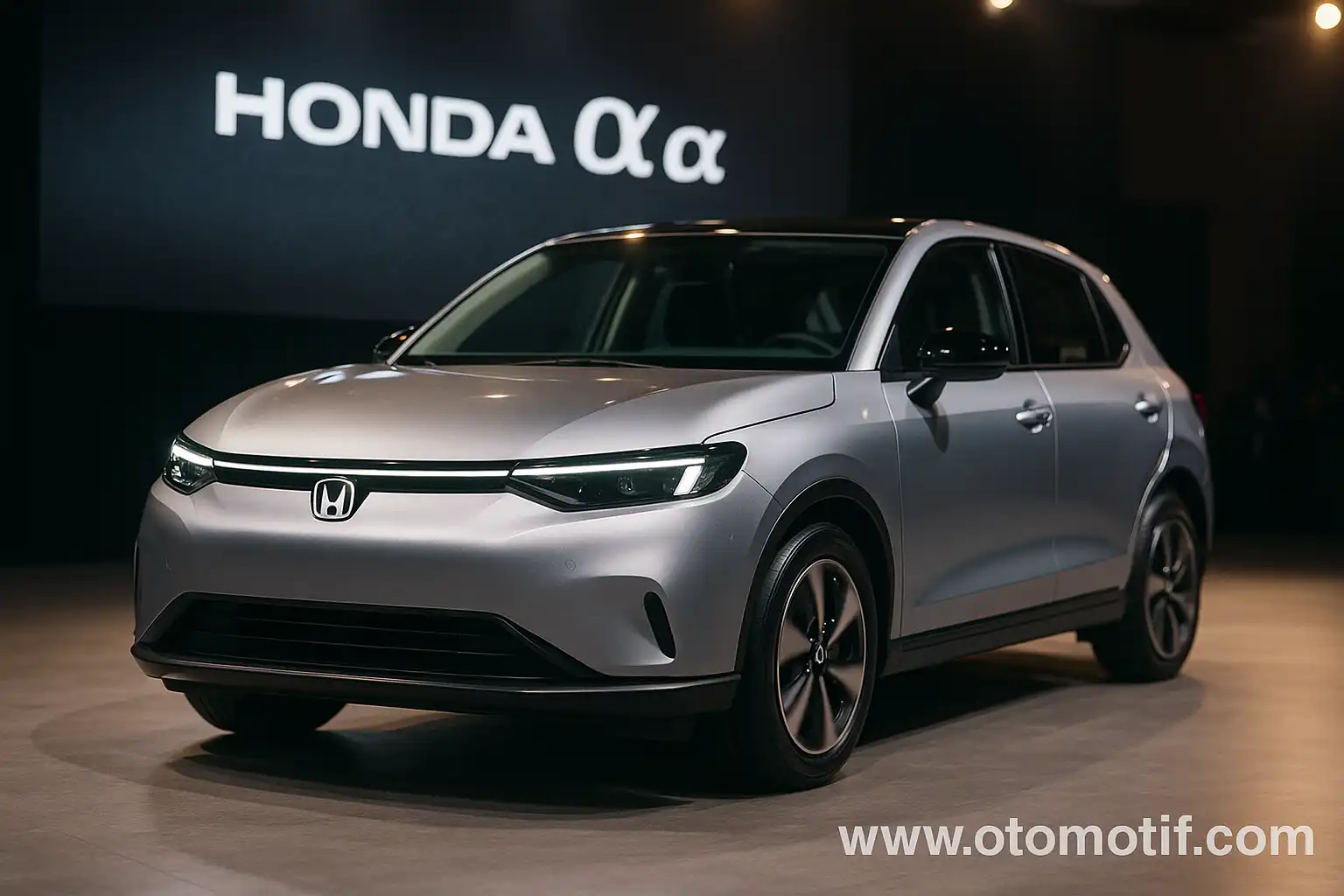 Honda 0 Alpha Meluncur di India
