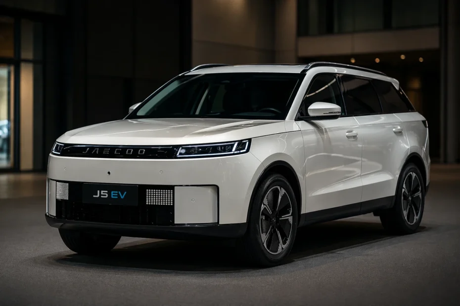 Jaecoo J5 EV - otomotifo