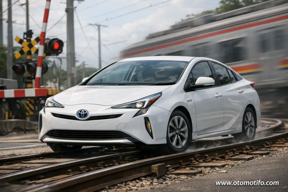 Hal yang Perlu Diperhatikan Pemilik Mobil Hybrid saat Melintasi Rel Kereta
