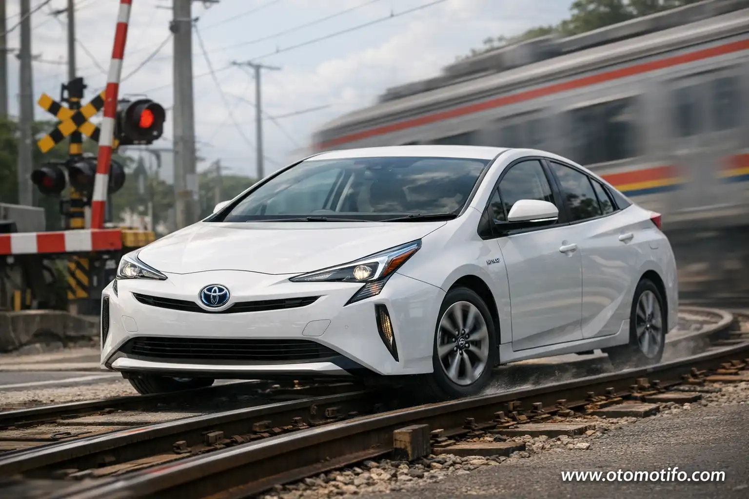 Hal yang Perlu Diperhatikan Pemilik Mobil Hybrid saat Melintasi Rel Kereta