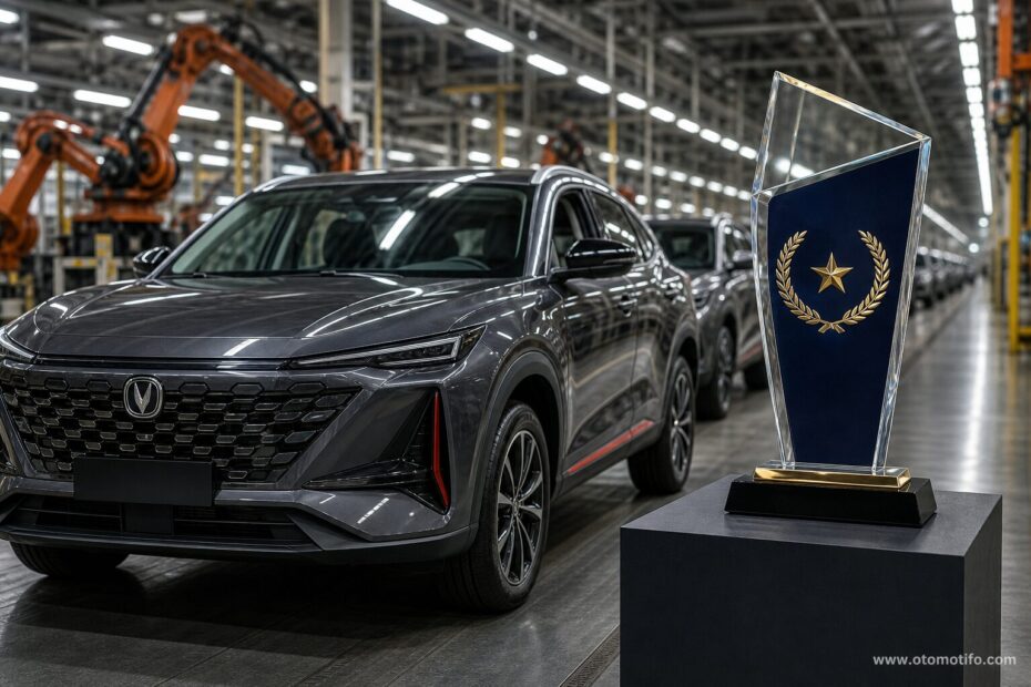 Indomobil Dapat Penghargaan Localization Manufacturing Award dari Changan atas Produksi Lokal