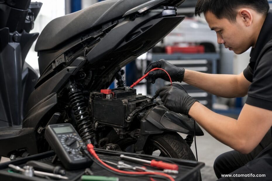 Kenali Penyebab Aki Motor Injeksi Cepat Tekor yang Perlu Diperhatikan Pemilik