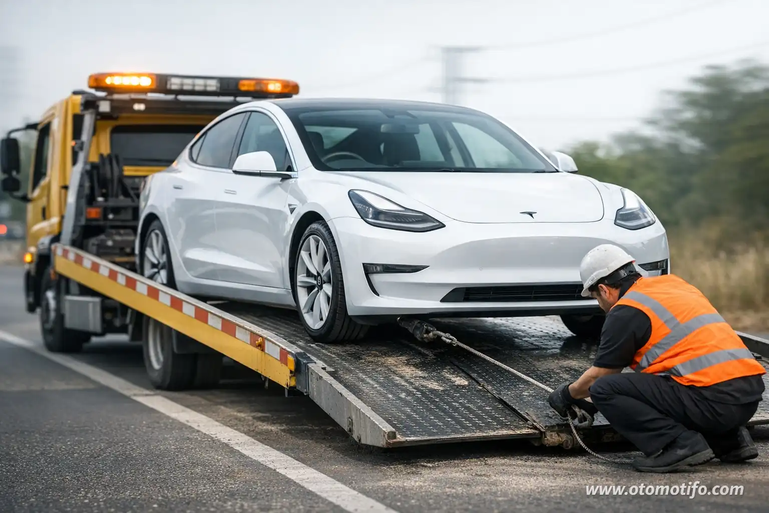 Mobil listrik mogok dan penanganan derek yang tepat