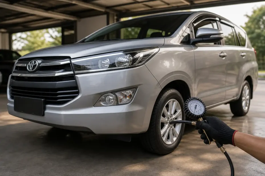 Tekanan Angin Ban Kijang Innova Reborn: Panduan Ukuran untuk Berkendara Aman