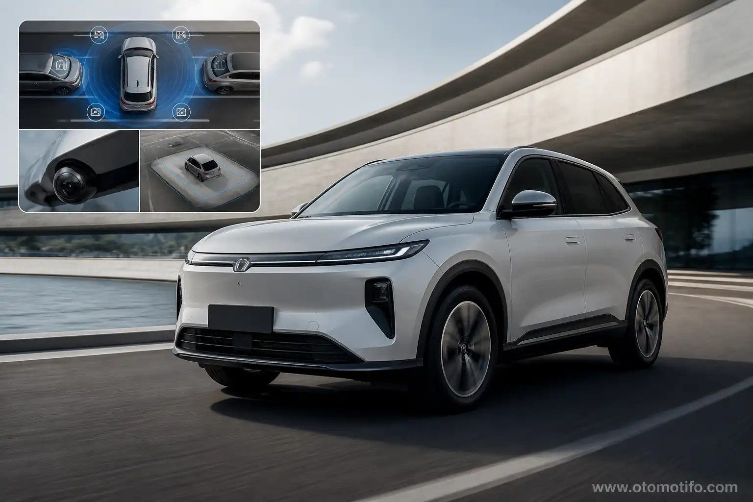 Lepas E4 EV dengan ADAS kamera 540 derajat dan jarak tempuh 600 km