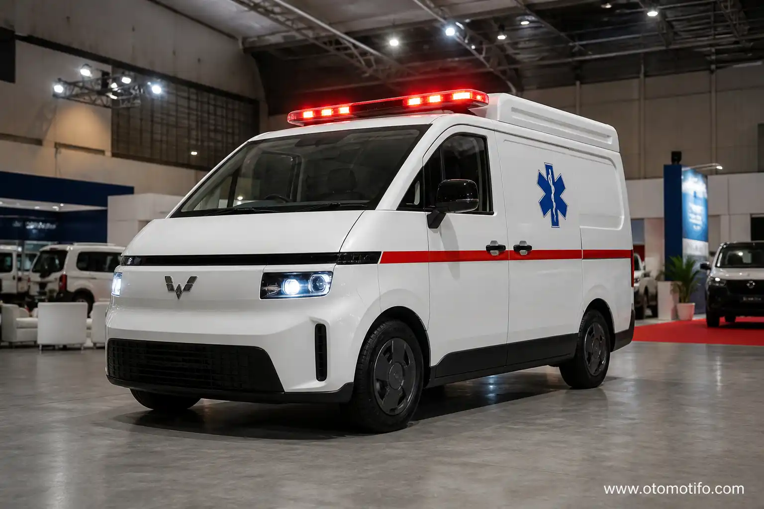 Wuling Mitra EV Ambulans di EDRR Indonesia 2026