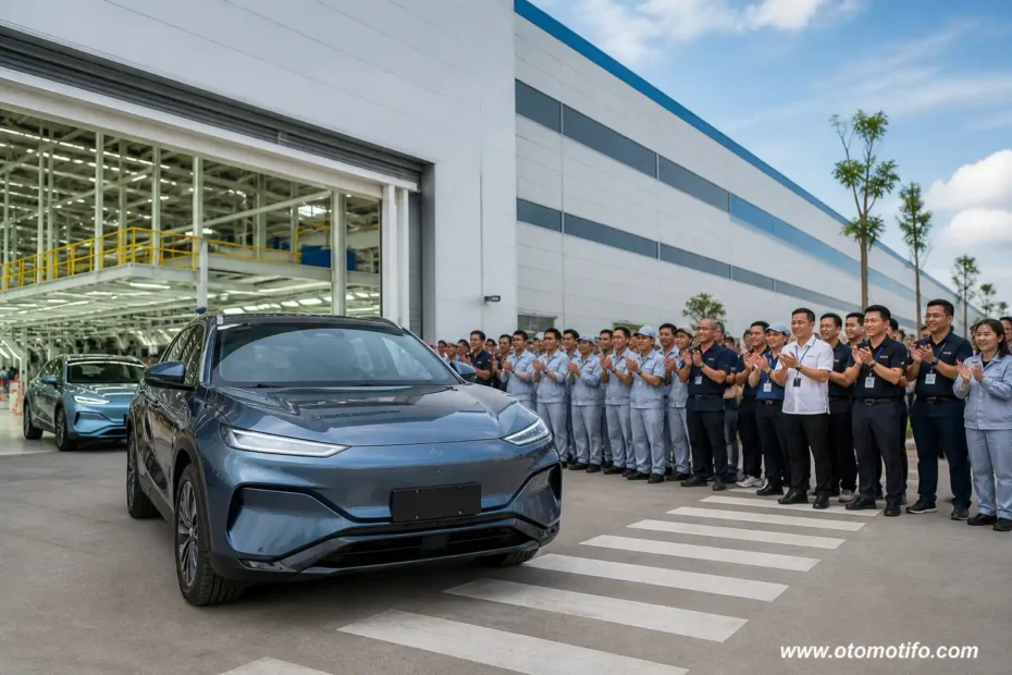 BYD Resmikan Pabrik di Subang, Buka Peluang Kerja bagi Puluhan Ribu Tenaga Lokal